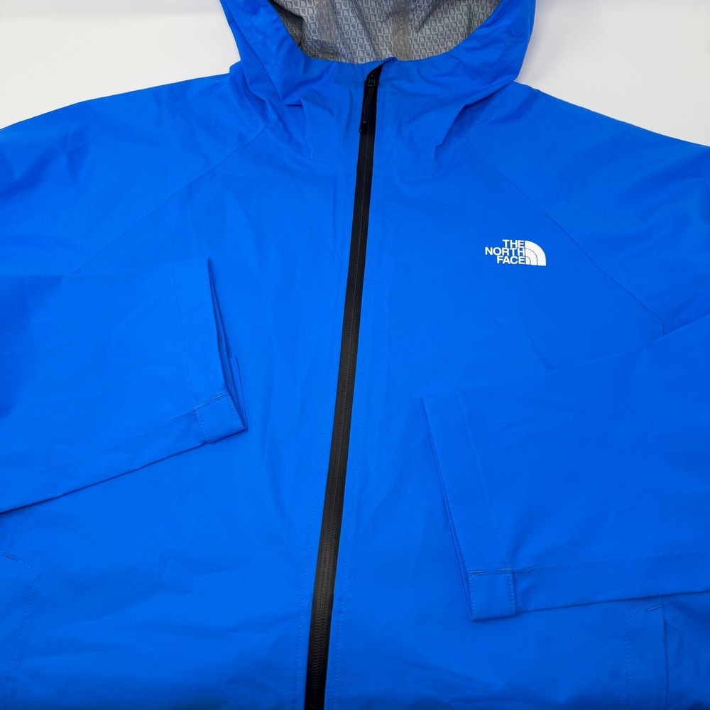 The North Face Womens Valle Vista Jacket Optic Blue XXL Rain Coat NWT